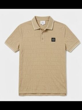 Armani Exchange Jacquard Polo Shirt
